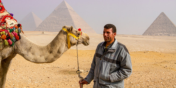 Giza, Great Pyramid, Sphinx, Acheology Dig-40